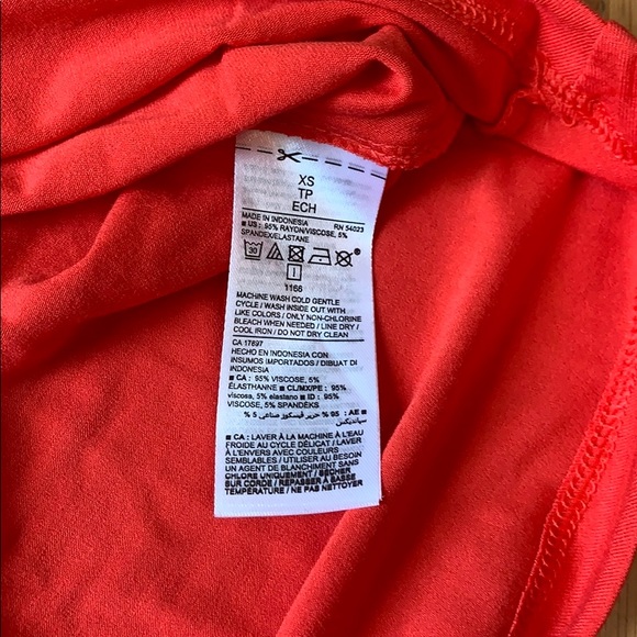 Red summer dress midi - Picture 5 of 6